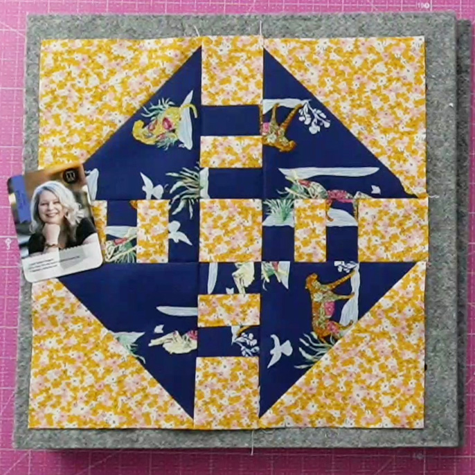 Staci W Quilts Quilt Trading Card quilt block